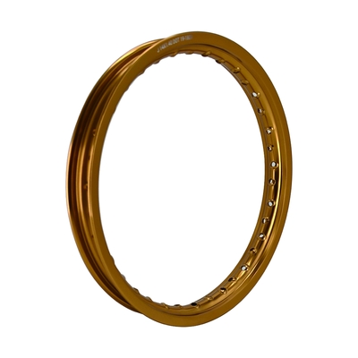 Oro Ultima Anodizzazione Retro 14x1.40 Ruote di moto