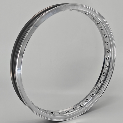 36HOLES 40HOLES Akront stile Valanced alloy motocicletta cerchi lucidati finitura