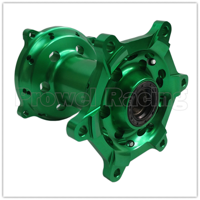 Sostituzione/riparazione di motocicli CNC Verde ruote anteriori e posteriori set per KX250 06-08 19-20 KX250F KX450F 06-18