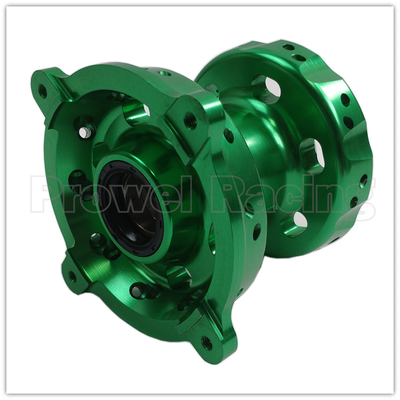 Sostituzione/riparazione di motocicli CNC Verde ruote anteriori e posteriori set per KX250 06-08 19-20 KX250F KX450F 06-18