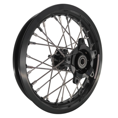 Perfetta sostituzione di Pitbike Kid's Wheels Set per KTM 65 SX 2002-2024 Argento Nero
