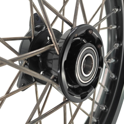 Perfetta sostituzione di Pitbike Kid's Wheels Set per KTM 65 SX 2002-2024 Argento Nero