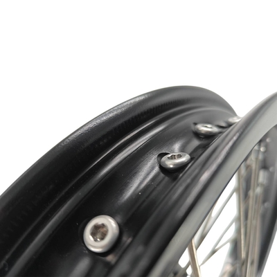 Perfetta sostituzione di Pitbike Kid's Wheels Set per KTM 65 SX 2002-2024 Argento Nero