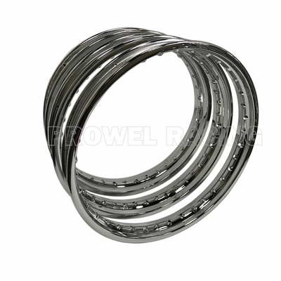 Cerchioni di moto di acciaio 2.15x18 Cerchioni di acciaio cromato