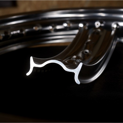 H 1.85-19&quot; 36HOLES 40HOLES Akront stile Valanced alloy motocicletta cerchi lucidati colore