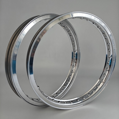 H 1.85-19&quot; 36HOLES 40HOLES Akront stile Valanced alloy motocicletta cerchi lucidati colore