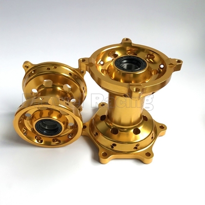 Centrali di ruote blu CNC Billet per motociclette per soluzioni di riparazione e sostituzione personalizzate
