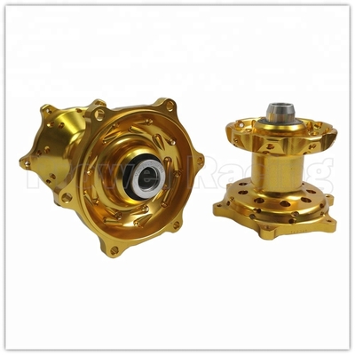 Centrali di ruote blu CNC Billet per motociclette per soluzioni di riparazione e sostituzione personalizzate