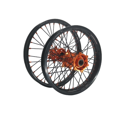 Logo personalizzato WM 18 pollici Super Motocicletta Ruota Set per sostituire / riparazione Scopo