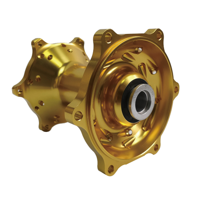 Motocicletta CNC ruote anteriori posteriori hub kit in argento per RMZ 250 07-18 RMZ 450 05-18