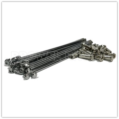 Spoke e capezzoli in ottone rivestiti di nero per motori 8G 9G 10G