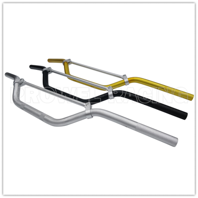 Bar di manico in alluminio resistente e leggero per biciclette sporche ATV Quad Cross Bar in arancione
