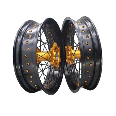 Logo personalizzato 17 pollici ruote motociclette cerchi e set di ruote MT per il branding personalizzato