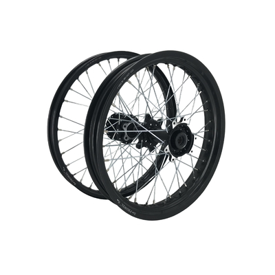 Logo personalizzato 17 pollici nero ruote di moto Ricambi