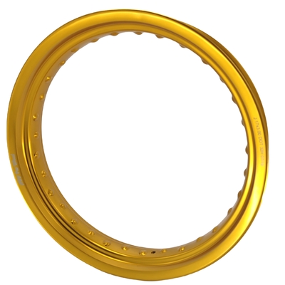 WM 16 pollici anodizzato in lega di alluminio ruote di moto in oro
