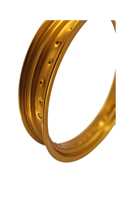 WM 16 pollici anodizzato in lega di alluminio ruote di moto in oro