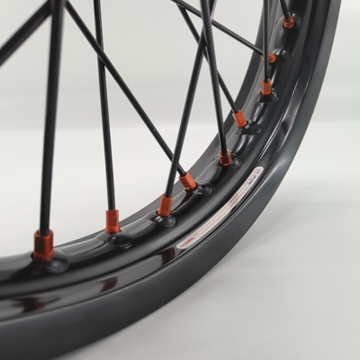 Sostituire/riparare anodizzante nero 21/18 Enduro ruote per KTM EXC 125-530CC 2003-2023