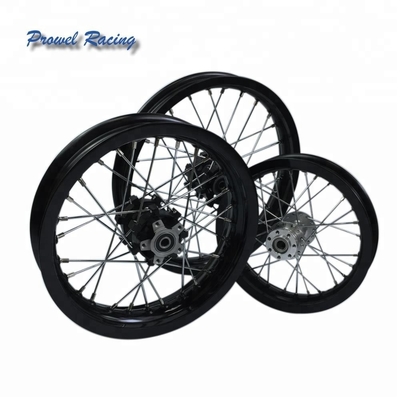 Complete motociclette dirt bike ruote Custom Made per il 2018 Hot Pit Bike Rim SIZE 1.60x14
