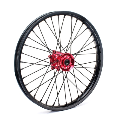 Sette di ruote CRF per CRF250R 2014-2022 e CRF450R 2013-22 dotate di spighe in acciaio inossidabile di grado 304