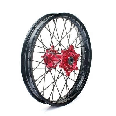 Sette di ruote CRF per CRF250R 2014-2022 e CRF450R 2013-22 dotate di spighe in acciaio inossidabile di grado 304