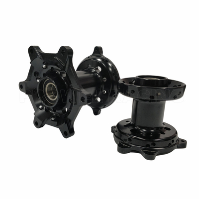 Cerchiera nera in alluminio per moto KX 65 Cerchiera anteriore Dimensione 1.60x14 Durata