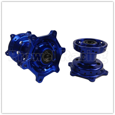 2006-2009 Yamaha YZ250F YZ450F Blue Hub Front 21&quot; Rear 19&quot; Complete Wheels Set Rim
