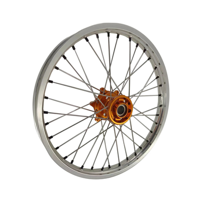 Legatura di alluminio NINJA 601cc Ruote moto 1.85 x 17 pollici