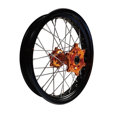 2.50-17 e 3.00x17 pollici moto alloy Spoked Ruote per SX250 Disegno personalizzato