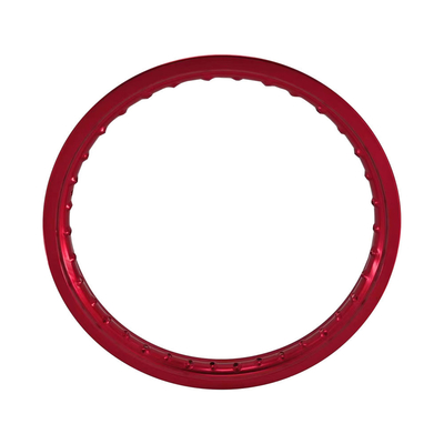 Ruote di motociclette in lega di tipo H polacco rosso 1.85-18 per costruzioni durevoli