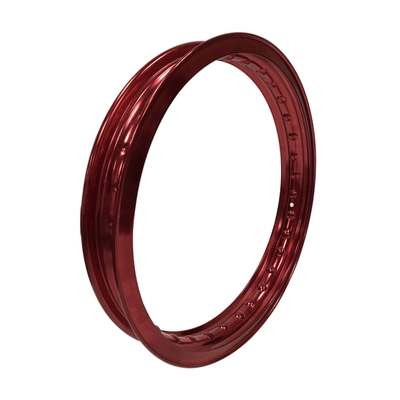 40 fori WM3 2.15-18 &quot;Inch Valanced Alloy Motorcycle Wheel Rim per biciclette vintage nere