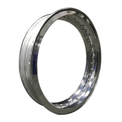 40 fori WM3 2.15-18 &quot;Inch Valanced Alloy Motorcycle Wheel Rim per biciclette vintage nere
