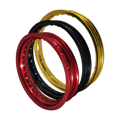 7116 e 7075 17 18 19 21 pollici Cerchiera di moto alloy per motocross in verde