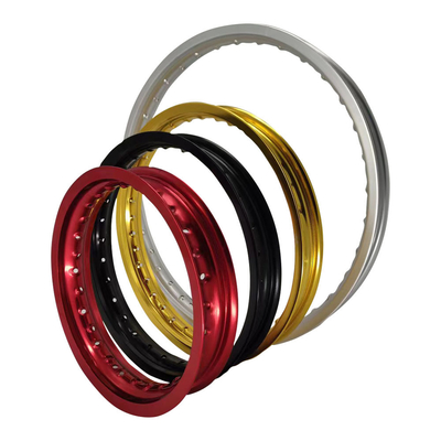 7116 e 7075 17 18 19 21 pollici Cerchiera di moto alloy per motocross in verde