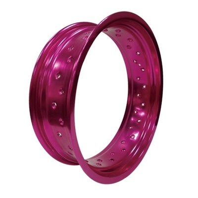 Personalizzabile 7116 T6 alluminio universale 17 pollici Supermoto Spoke Rims in viola