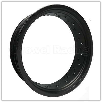 BLACK 7116 T6 MT 3.50 X 17&quot; Supermoto Cerchi di ruote in lega migliorano le prestazioni del vostro CRF
