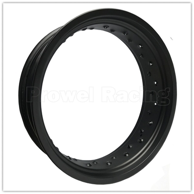 BLACK 7116 T6 MT 3.50 X 17&quot; Supermoto Cerchi di ruote in lega migliorano le prestazioni del vostro CRF