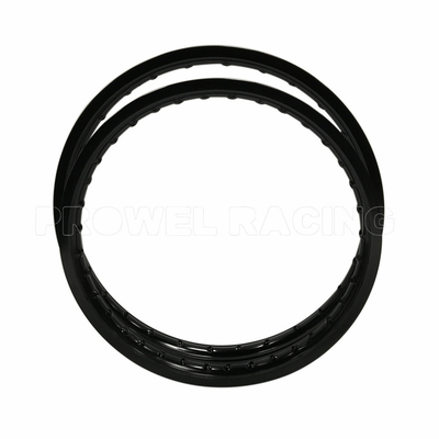 WM 1.60x18 Ringi di ruote a spirale in alluminio d'argento essenziali per motociclette da 18 pollici