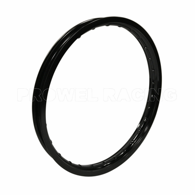 WM 1.60x18 Ringi di ruote a spirale in alluminio d'argento essenziali per motociclette da 18 pollici