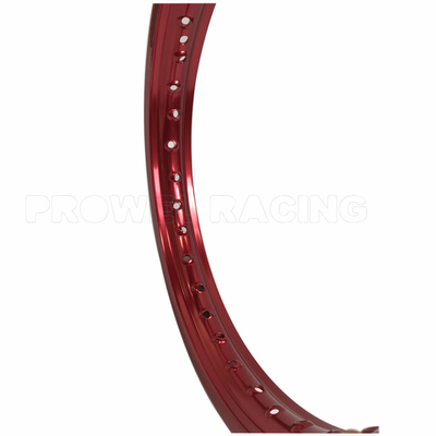 Anodizzato WM 16 pollici Motociclette Aluminico Legatura Ringi per i requisiti del cliente