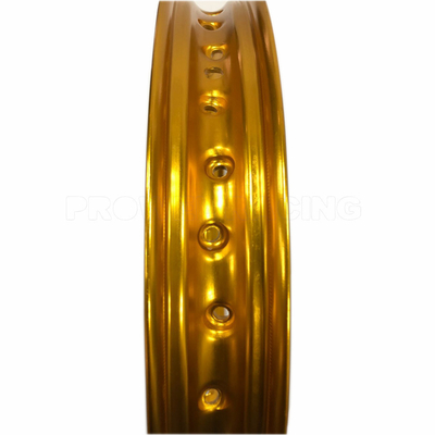 Anodizzazione di cerchi di moto di alluminio da 16 pollici con certificazione DOT e 6061 T6