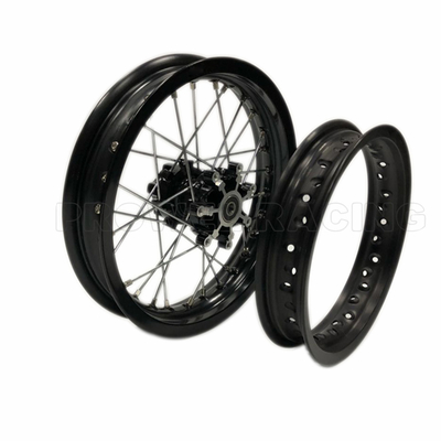 10&quot; 12&quot; 14&quot; Motociclette Ringi in nero brillante per motociclette per bambini