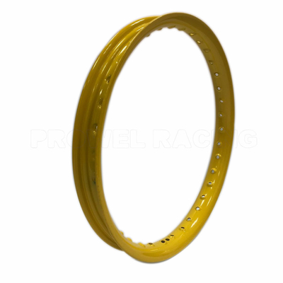 U 1.40X17 Ruote di moto in alluminio giallo