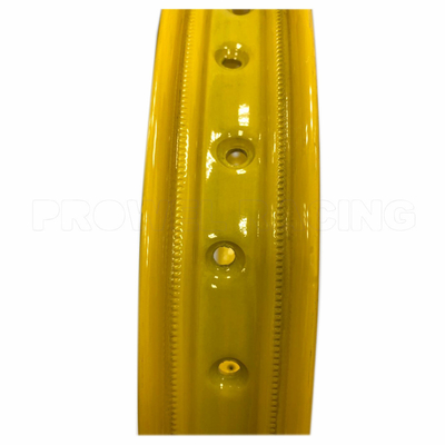 U 1.40X17 Ruote di moto in alluminio giallo