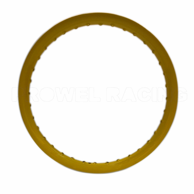U 1.40X17 Ruote di moto in alluminio giallo