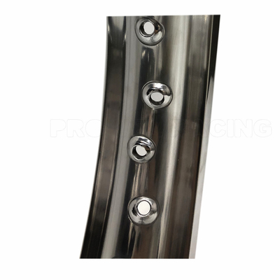 CRF 450 2.15x18 Cerchi di moto d'argento in lega di alluminio con verniciatura