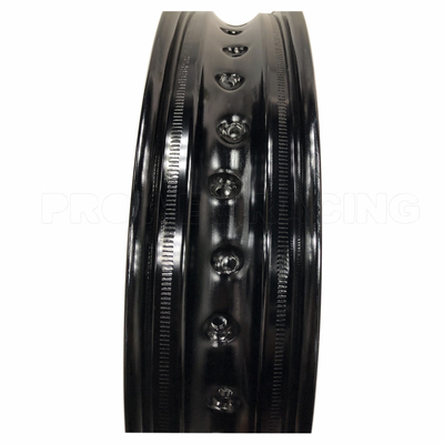 6061 T6 Anodizzato tipo H Vintage 2.50x17 Cerchiera in lega di motocicletta con anodizzazione