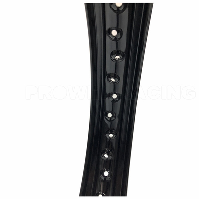 6061 T6 Anodizzato tipo H Vintage 2.50x17 Cerchiera in lega di motocicletta con anodizzazione