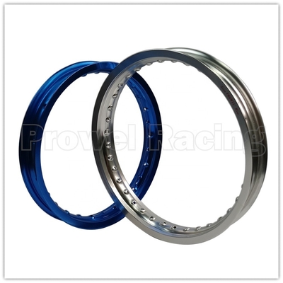 1.85 x 17&quot; Cerchiera di moto di lega di alluminio per sostituzione/riparazione offroad