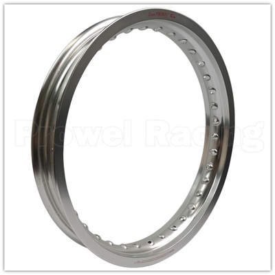 1.85 x 17&quot; Cerchiera di moto di lega di alluminio per sostituzione/riparazione offroad