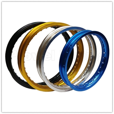 1.85 x 17&quot; Cerchiera di moto di lega di alluminio per sostituzione/riparazione offroad
